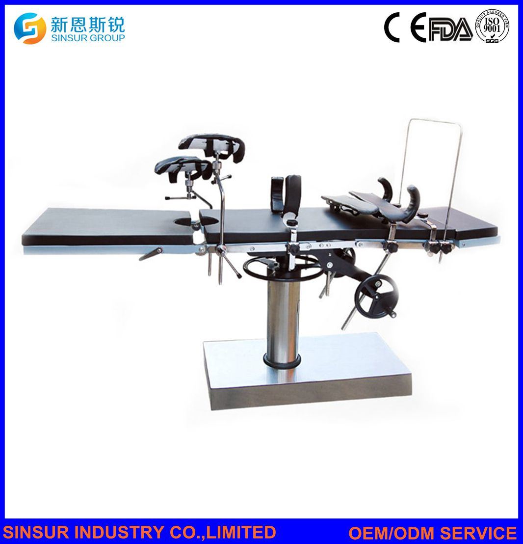 Hospital Equipment General Patient Surgery Manual Orthopedic Operating Table Price