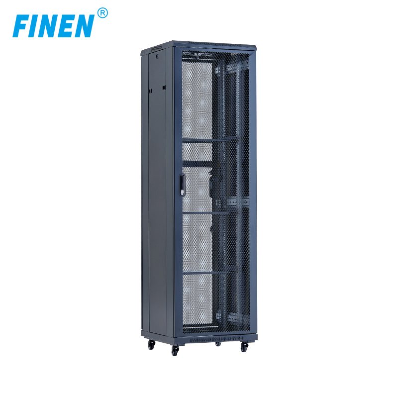 19inch Server Rack Network Cabinet with Vented Metal Mesh Door