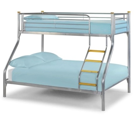 Metal Triple Bunk Bed / Trio Bunk Bed (#BON00201)