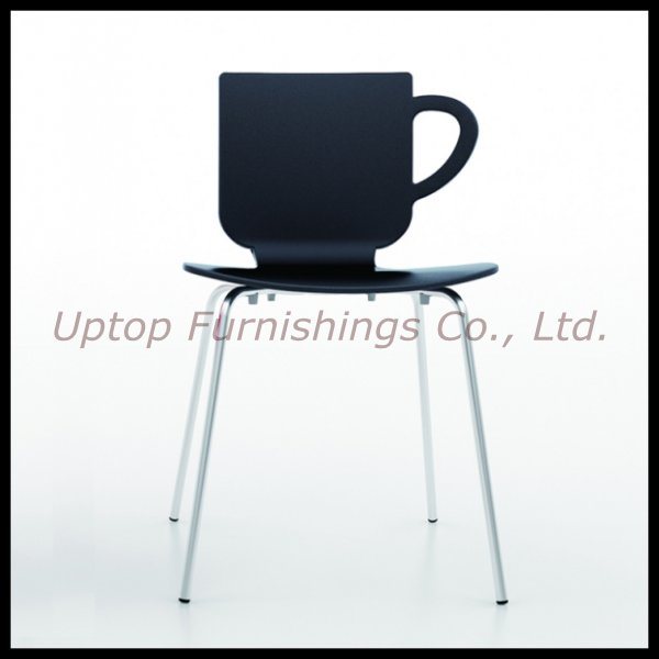 Cup Shape Plastic Bar and Restaurant Plastic Chair (SP-UC387)