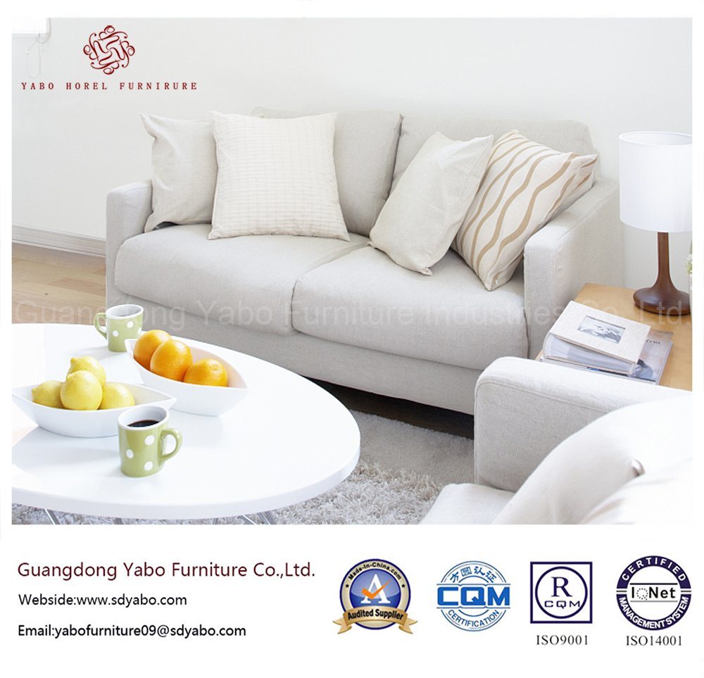 Generous Hotel Furniture for Living Room White Furniture Set (YB-W13)