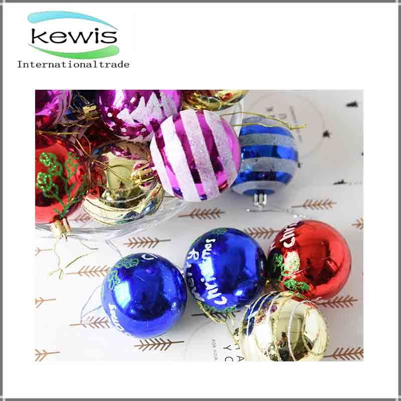 Christmas Shiny Ball Christmas Glass Ball for Christmas Decoration