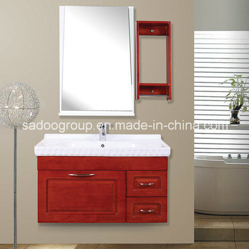 Solid Wood Bathroom Cabinet