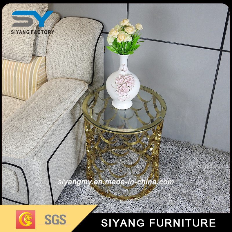 Living Room Furniture Coffee Table Metal Table Side Table