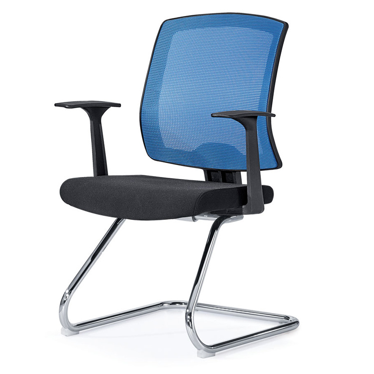 Cheap Price PP Type Meeting Chair with Fixed Chromed Metal Base