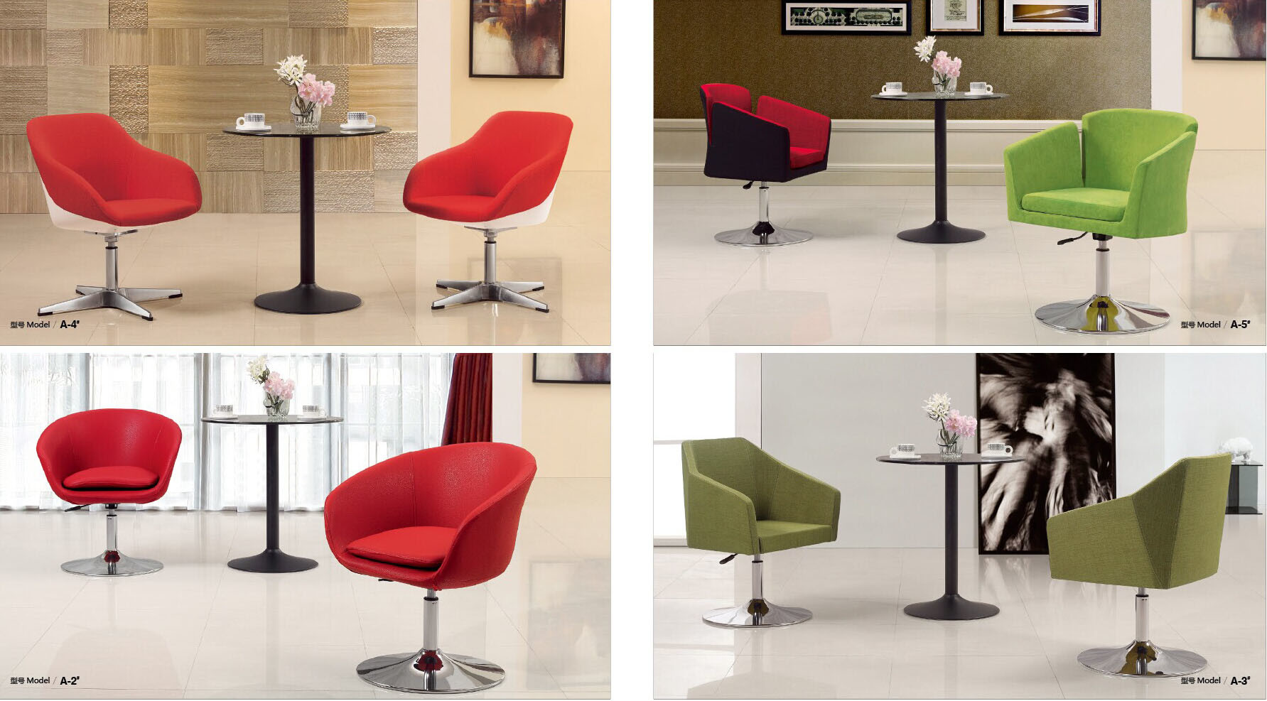 Small Low Back Swivel Meeting Chair for Office