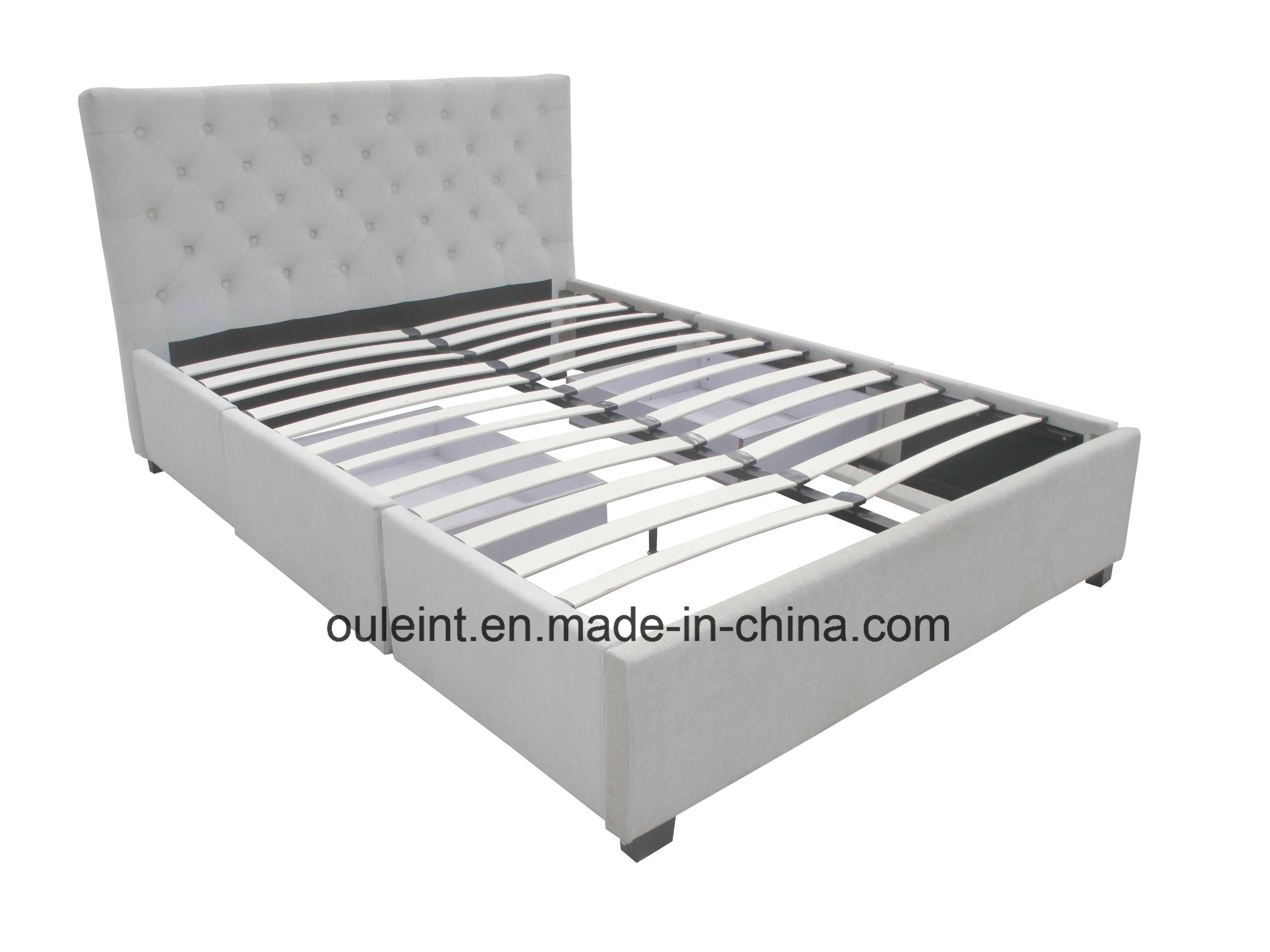 Morder Uphostery Drawer King Bed (OL17170)