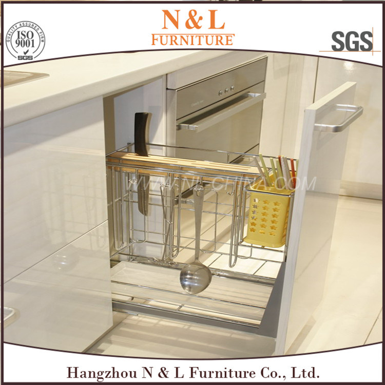 N & L Audited China Supplier Wood Kitchen Furniture Kitchen Cupboard