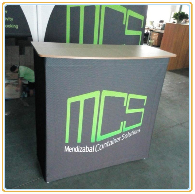 Aluminum Frame Fabric Pop up Counter