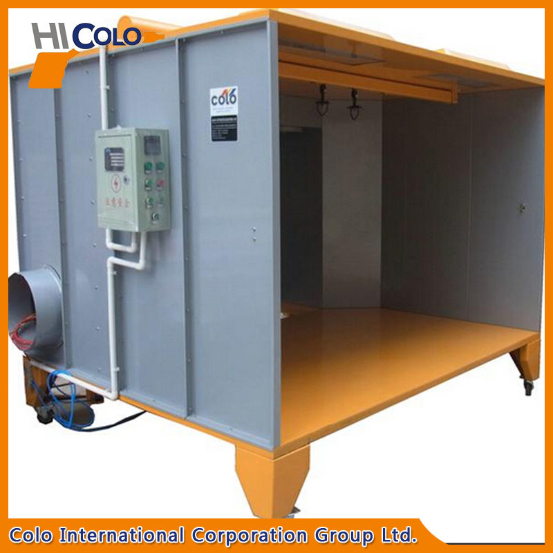 Ce Approved Manual Standard Size Powder Spray Cabinet