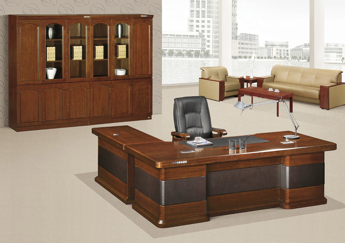 Chinese Antique Executive Desk Solid Wood Office Furniture