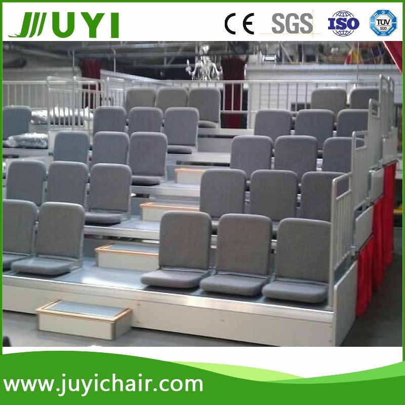 Retractable Bleachers Bleacher Chairs Seating Telescopic Bleachers Jy-768f