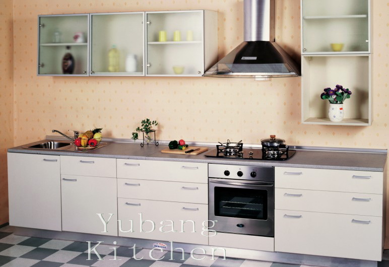 Baked Paint Kitchen Cabinet (M-L97)