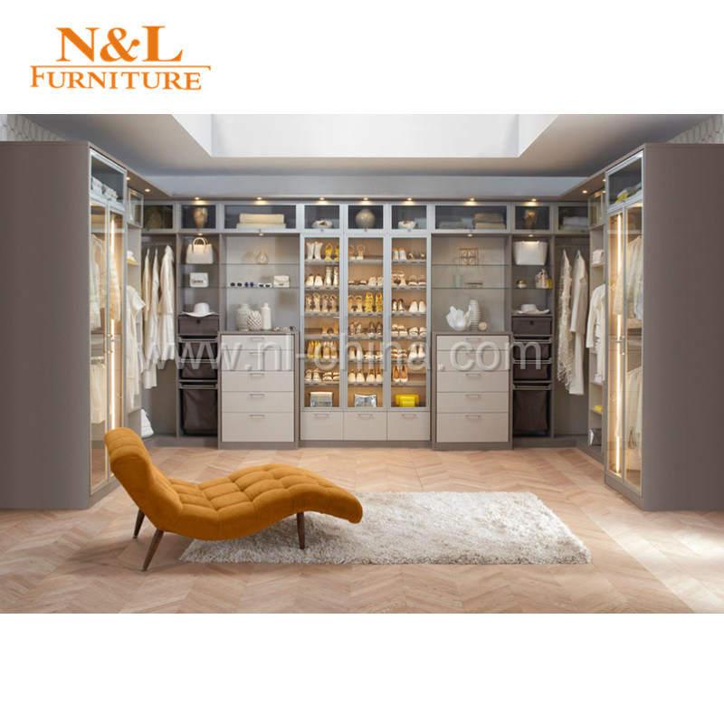 N&L Customized Design Bedroom Furniture Wooden Wardrobe