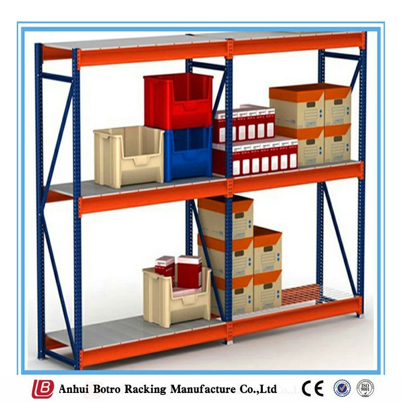 Warehouse Galvanized 3 Tier Brushed Stainless Steel Shelving