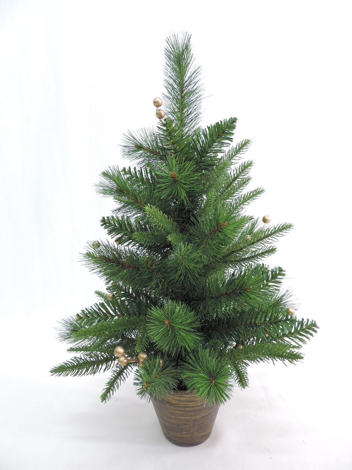 60cm PVC Artificial Home Decoration Christmas Gift Pot Tree