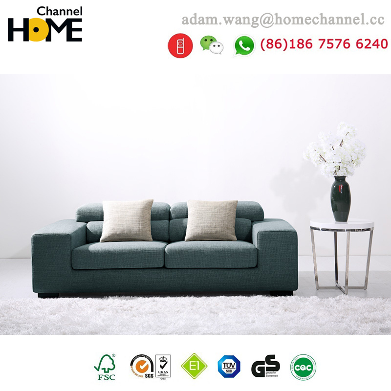 Home Furniture Modern Living Room Fabric Sofa (HC-R562)