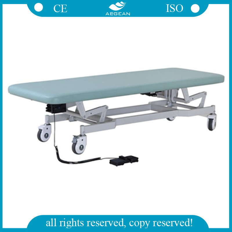 AG-Ecc03 Ce&ISO Approved Examination Hospital Couch with Four Wheels