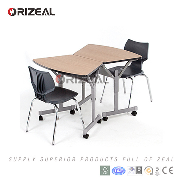 School Furniture of Classroom Student Desk Chosen for Collaborative Learning Classrooms