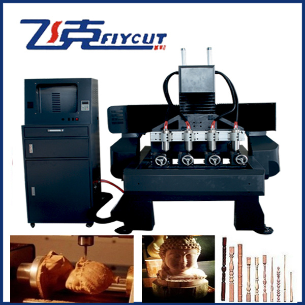 CNC Routers for Wood Furniture/CNC Woodworking Engraving Machine with Rotary Device