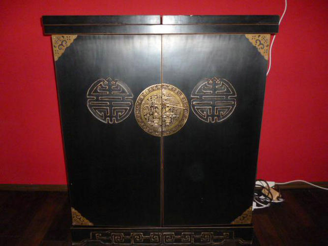 Antique Chinese Wooden Wine Cabinet Lwb934