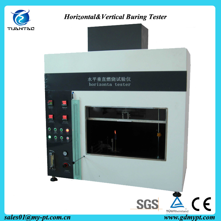 Veritical Flame Test Cabinet for Fireproofing Materials