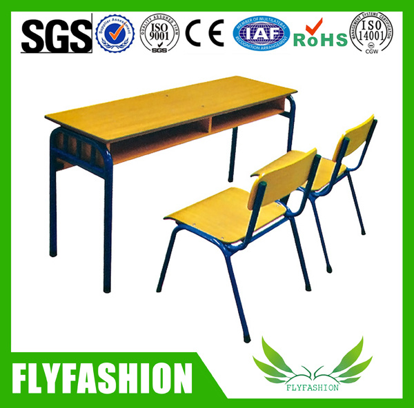 Primary School Children Double Table and Chair (SF-08D)