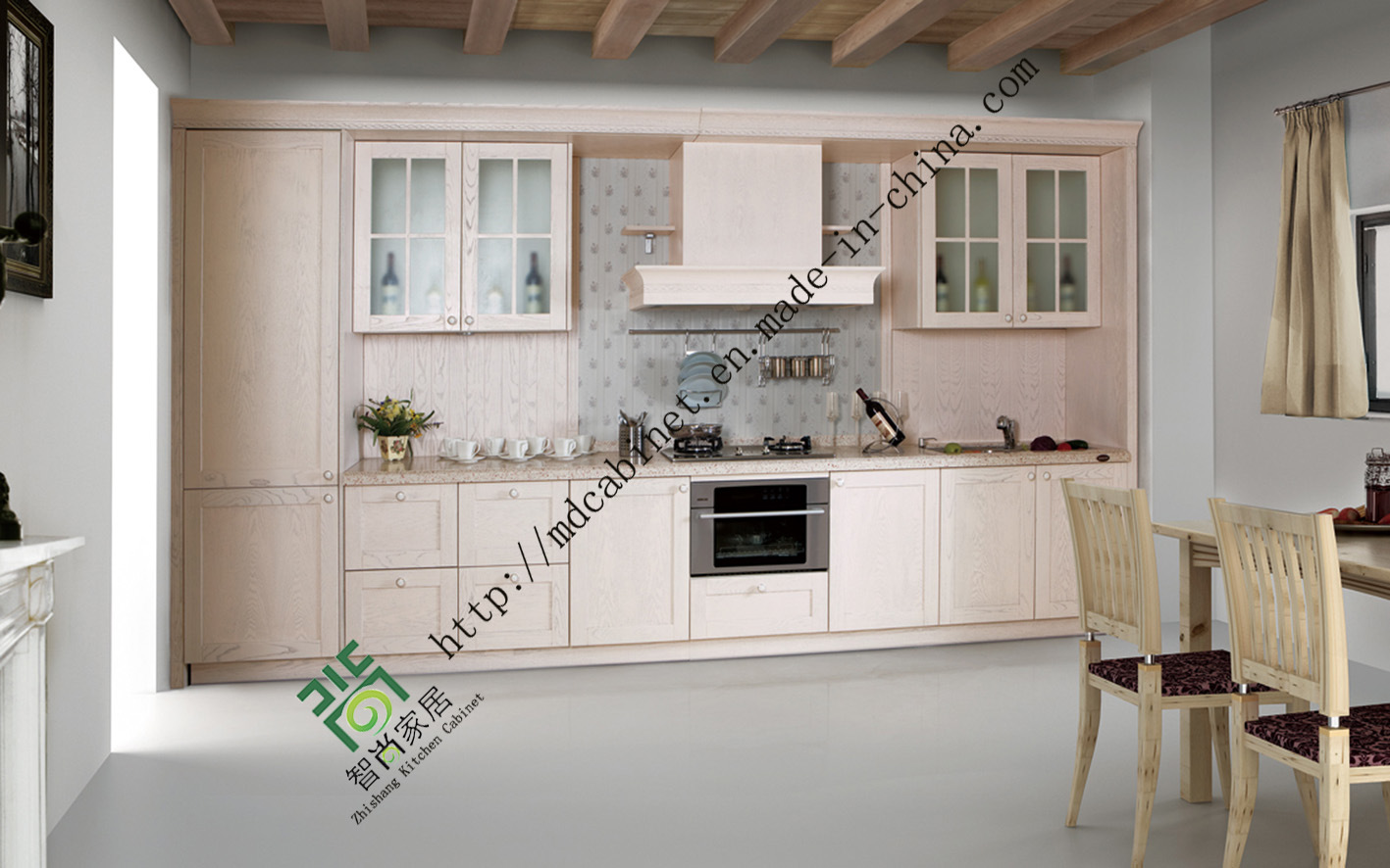 Waterproof PVC Kitchen Cabinet (zs-268)