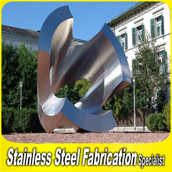 Keenhai Custom Made Large Stainless Steel Abstract Sculpture