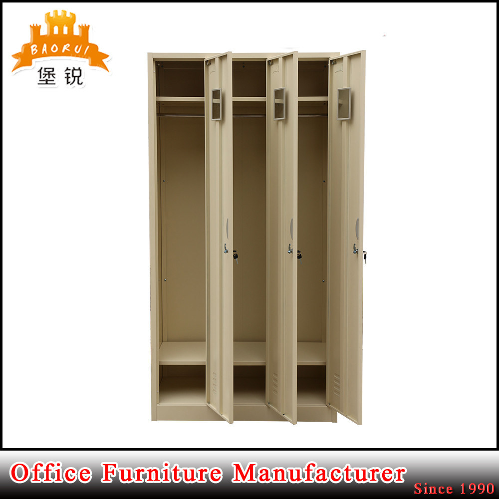 Steel Locker Labor School Use Changing Room Metal Cabinet Jas-026