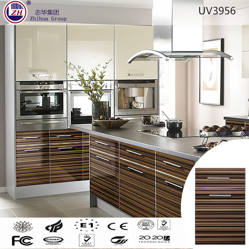 Modern Glossy Kitchen Cabinet Design