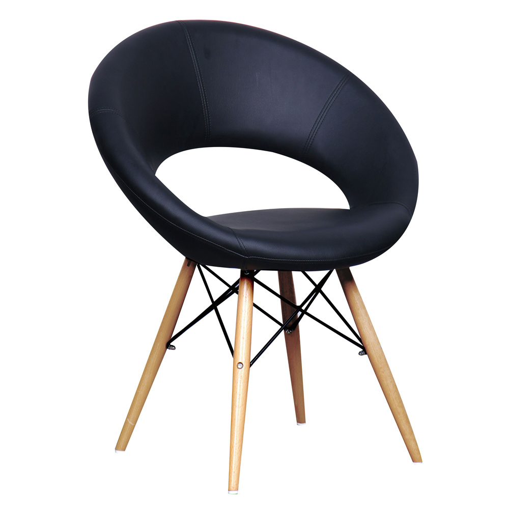 Eames Style Faux Leather Dining Chair W15715-6