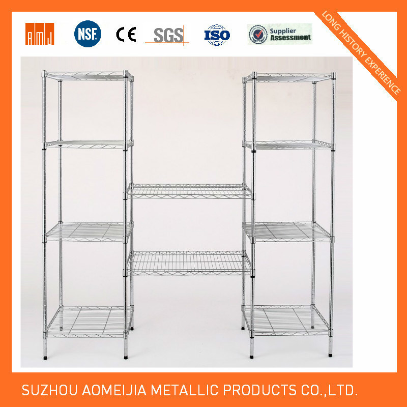 Metal Wire Display Exhibition Storage Shelving for Greece Shelf