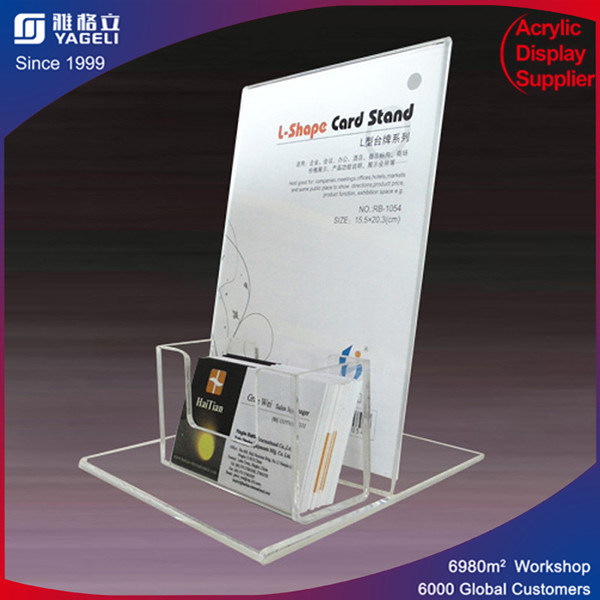 Wholesale Clear Acrylic Shelf for Magazines