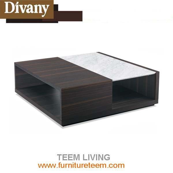 Modern Design Living Room Wooden Coffee Table