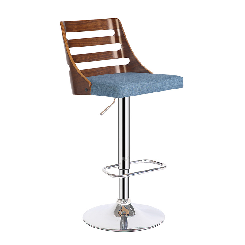 Modern Adjustable Height Dining Bar Chair with Wooden Back (FS-WB1985)