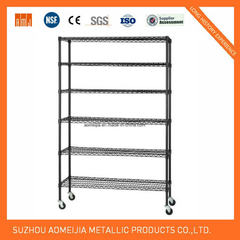 Chrome Metal Wire Shelf Wire Mesh Shelf Metal Shelf