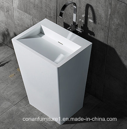 Corian Solid Surface Matt Surface Standing Basin