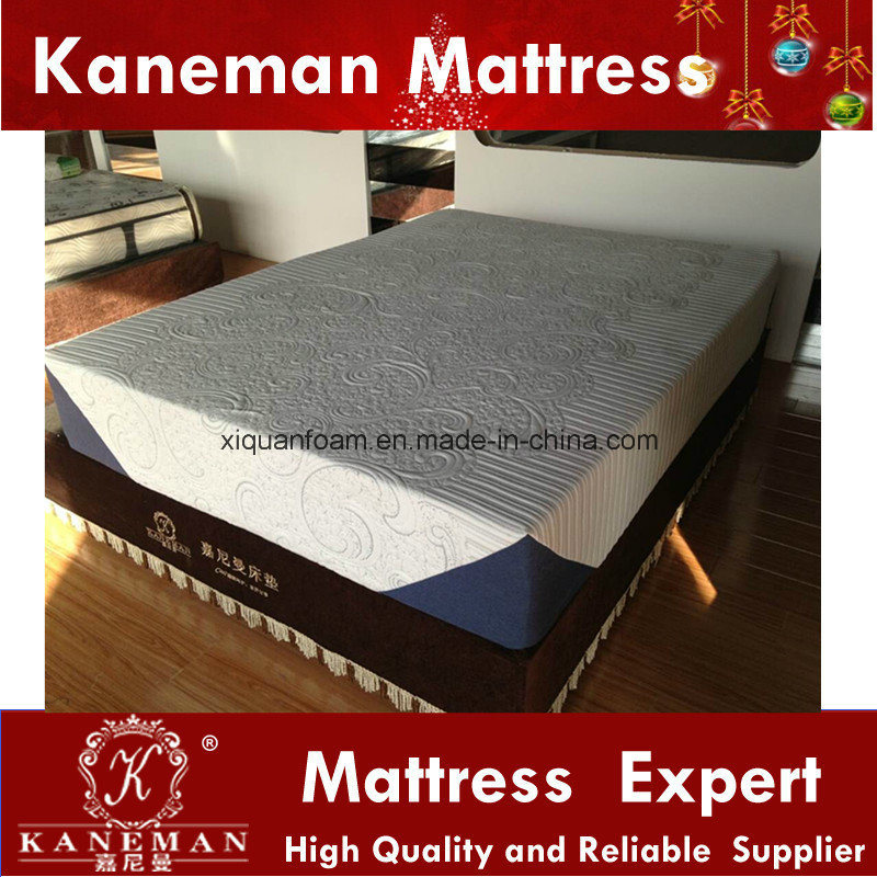 Compress Roll up Package Natural Latex Visco Memory Foam Mattress