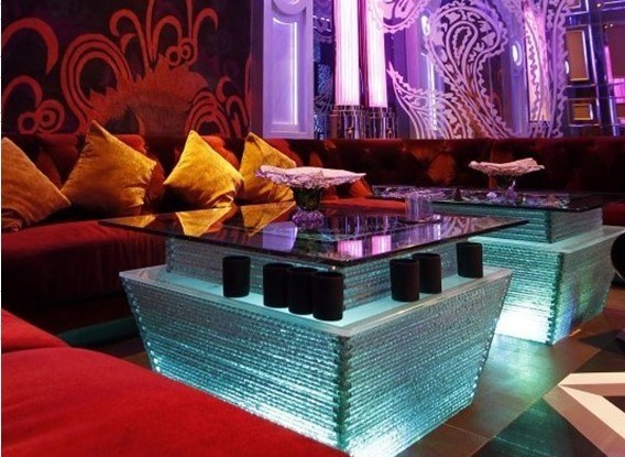 Modern LED Karaoke Coffee Table (LH-G003)