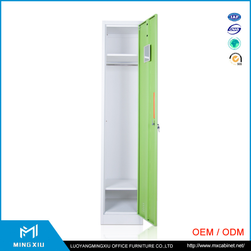 Mingxiu Office Furniture School Used Steel Lockers Cabinets / 1 Tier Steel Locker