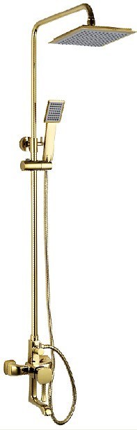 Golden Plated Bathroom Shower Set