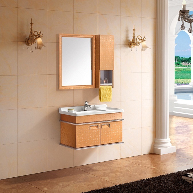 Aviation Aluminum Alloy Bathroom Cabinet Ca-L456