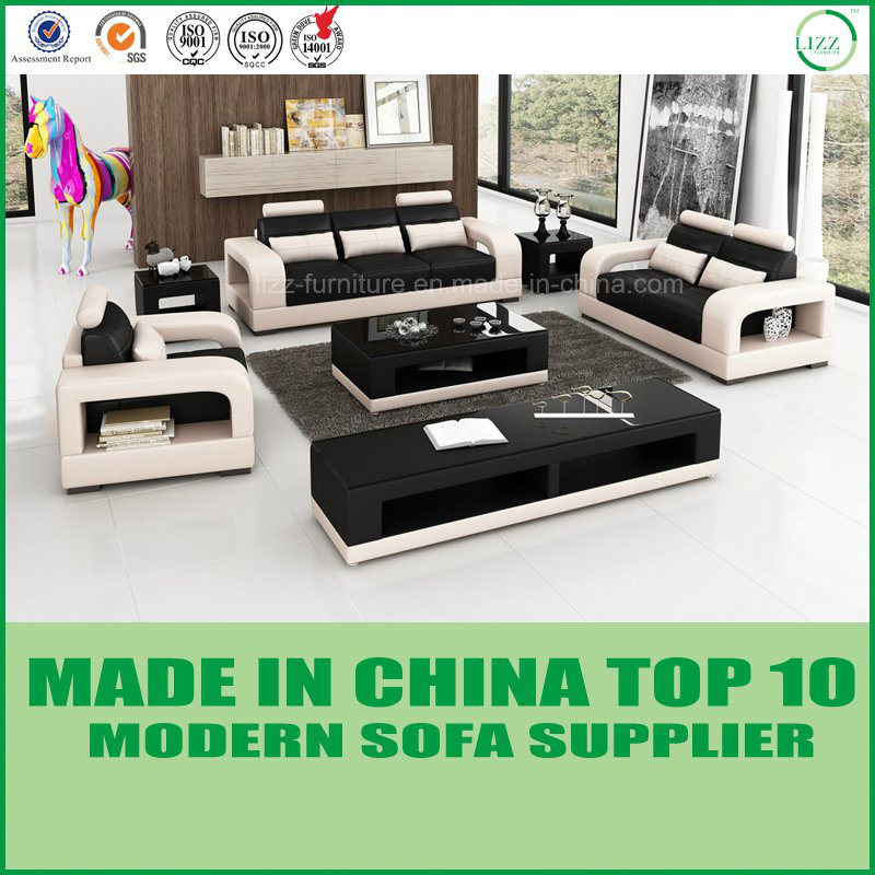 Office Home Furniture Genuine Leather Sofa Set