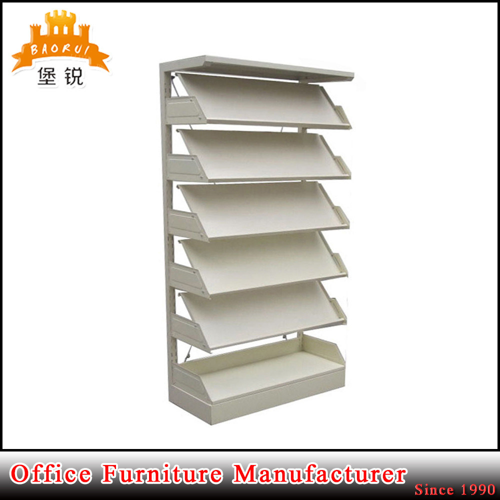 High Quality Metal Newspaper Magazine Rack Shelf with Low Price