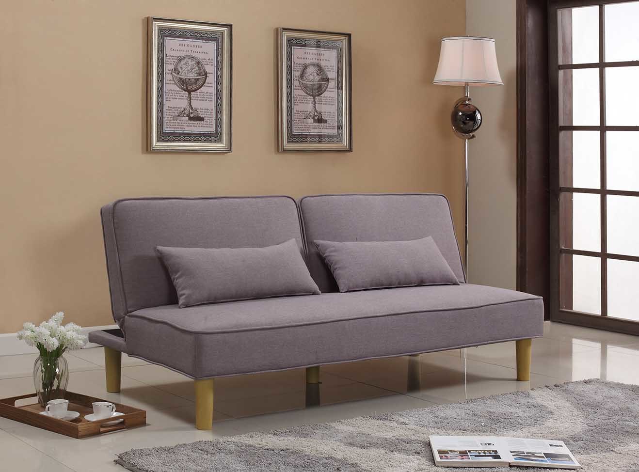 Best-Selling Modern Furniture Floding Fabric Sofa Bed (HC563)