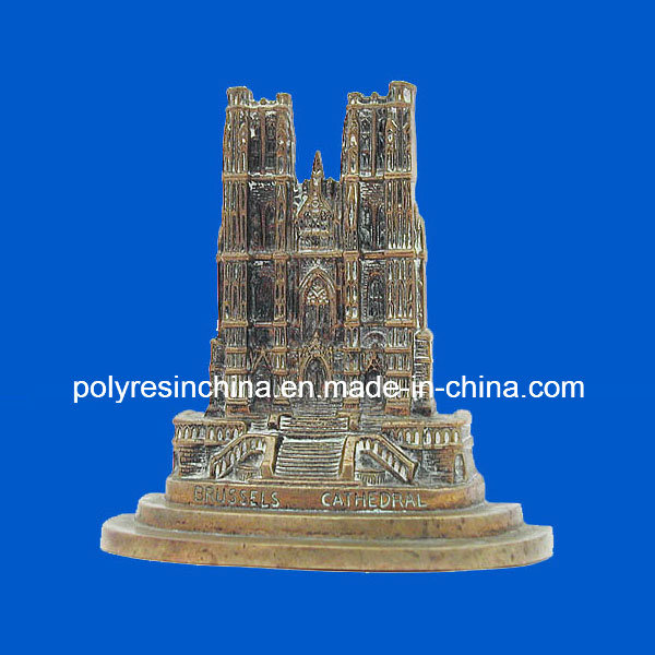 Zinc Alloy Metal Church, Pewter Chuch Miniature Crafts