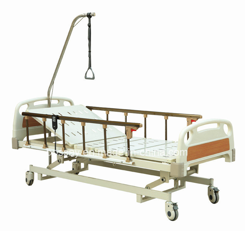 Luxurious Ultra Low Three Function Electric Hospital Bed