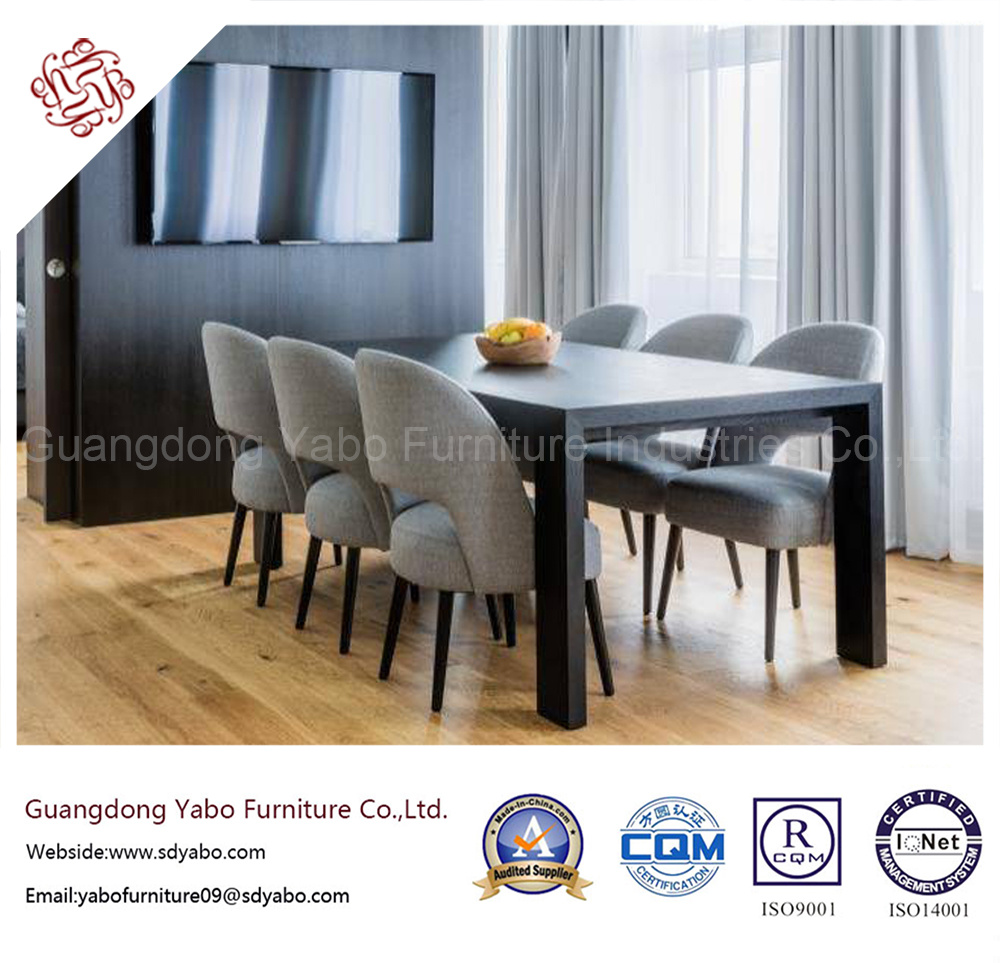 Minimalism Hotel Furniture for Dining Room with Fabric Chair (YB-G-15)