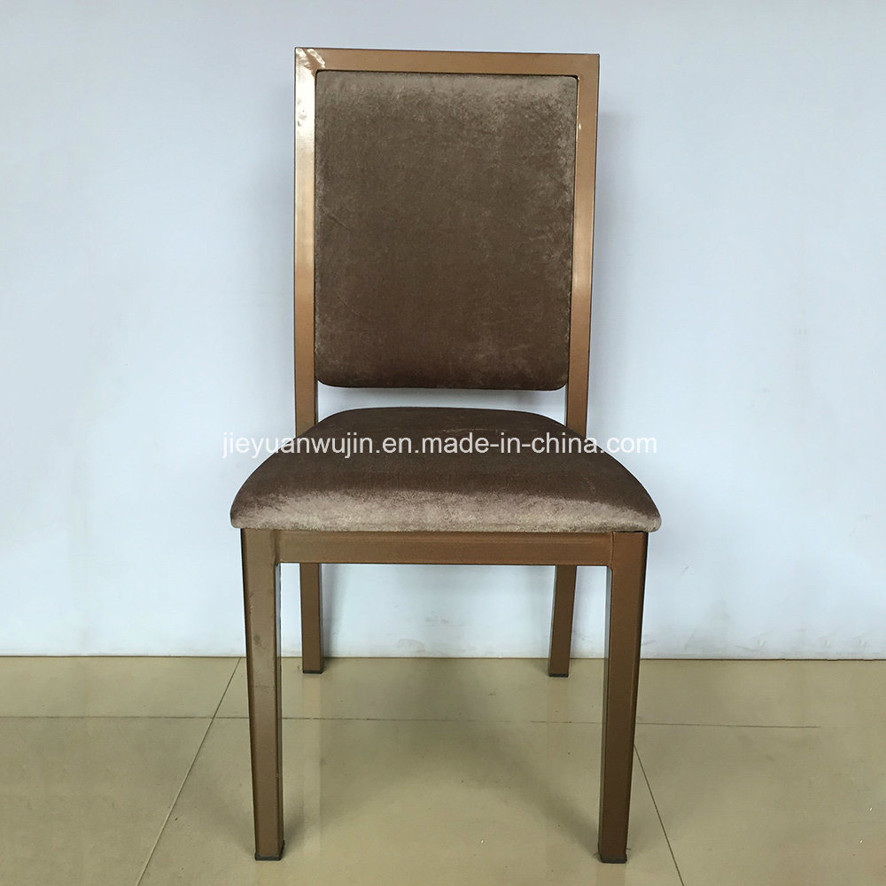 Stackable Steel Hotel Restaurant Dining Room Chairs